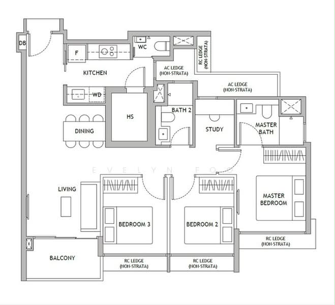 Dunearn House, 760 Dunearn Road, 3 Bedrooms, 947 sqft, Condominium For Sale, by Evelyn Foo, 500199687 - PropertyGuru.com.sg