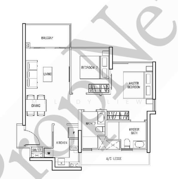 Northwave EC, 101 Woodlands View, 2 Bedrooms, 753 sqft, Executive Condominium For Rent, by Melody Liew, 500199697 - PropertyGuru.com.sg