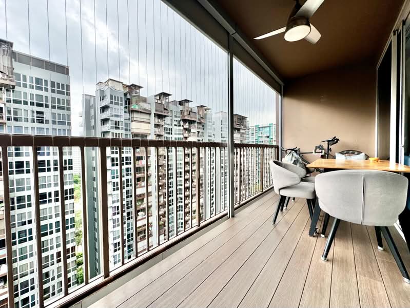 Austville Residences, 15 Sengkang East Avenue, 3 Bedrooms, 1,033 sqft, Executive Condominium For Sale, by Finn Lim 林毅桀, 500199710 - Balcony - PropertyGuru.com.sg