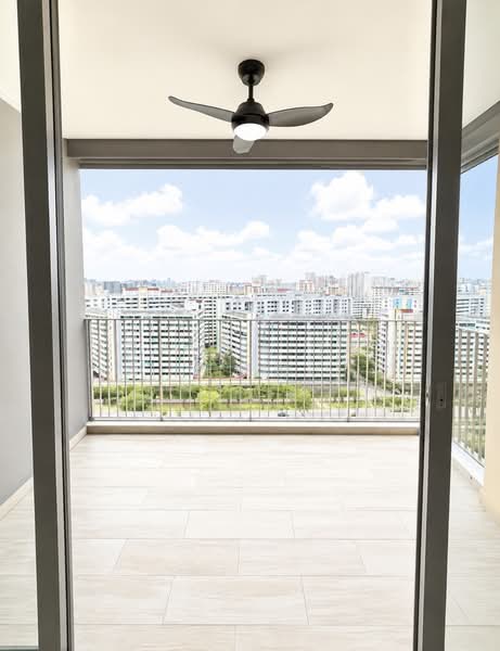 Sol Acres, 24 Choa Chu Kang Grove, 3 Bedrooms, 947 sqft, Executive Condominium For Sale, by Joanna Tan 陈敏兒, 500199715 - Balcony - PropertyGuru.com.sg