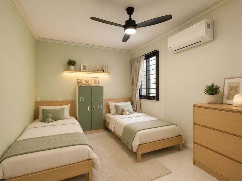 123E Rivervale Drive, 123E Rivervale Drive, 3 Bedrooms, 1,237 sqft, HDB Flat For Sale, by Benedict Lim Kim Heng, 500199738 - Bedroom - PropertyGuru.com.sg