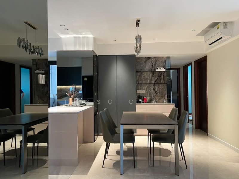 The Gardens at Bishan, 9 Sin Min Walk, 3 Bedrooms, 1,206 sqft, Condominium For Sale, by Tasso Chan, 500199762 - Dining Room - PropertyGuru.com.sg
