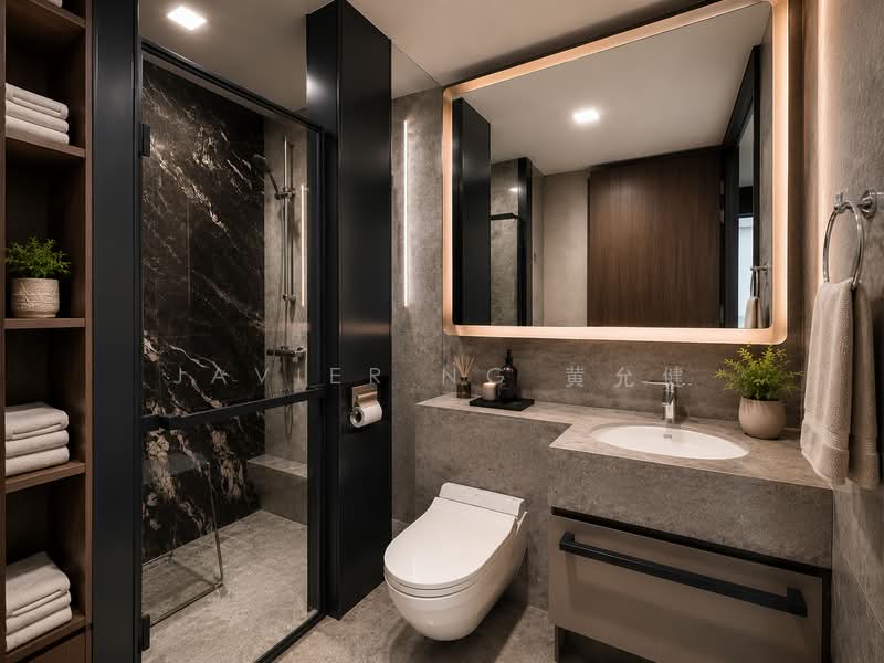 Van Holland, 186 Holland Road, 2 Bedrooms, 657 sqft, Condominium For Sale, by Javier Ng 黄允健, 500199770 - Bathroom - PropertyGuru.com.sg
