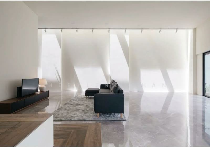 Beautifully Rebuilt Freehold 3-Storey Home in Serangoon Gardens, Eaton Place / Jansen Road / Hillside Drive / Glasgow Road, 5 Bedrooms, 6,000 sqft, Semi-Detached House For Sale, by Cherylene Chan, 500199778 - Living Room - PropertyGuru.com.sg