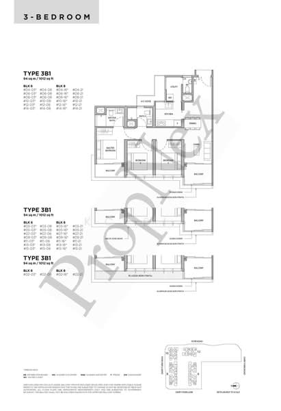 Dairy Farm Residences, 12 Dairy Farm Lane, 3 Bedrooms, 1,012 sqft, Condominium For Rent, by KC Sia, 500199780 - PropertyGuru.com.sg