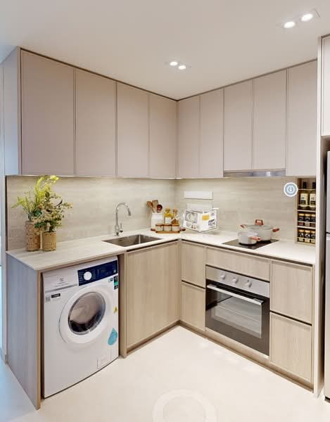 Bagnall Haus, 811 Upper East Coast Road, 1 Bedroom, 495 sqft, Condominium For Sale, by Alvin Kwan, 500199794 - Kitchen - PropertyGuru.com.sg