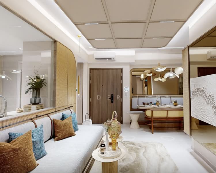 Bagnall Haus, 811 Upper East Coast Road, 4 Bedrooms, 1,249 sqft, Condominium For Sale, by Liew Derrick, 500199817 - Living Room - PropertyGuru.com.sg