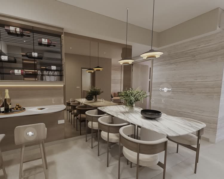 Bagnall Haus, 811 Upper East Coast Road, 5 Bedrooms, 1,528 sqft, Condominium For Sale, by Liew Derrick, 500199821 - Dining Room - PropertyGuru.com.sg