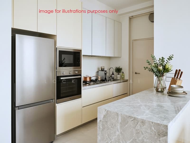 Newton Imperial, 24 Newton Road, 1 Bedroom, 1,421 sqft, Apartment For Sale, by Lock Sau Lai, 500199826 - Kitchen - PropertyGuru.com.sg