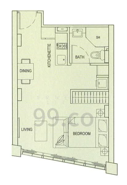 Heritage East, 451 East Coast Road, 1 Bedroom, 344 sqft, Apartment For Sale, by Ernest Liew, 500199836 - PropertyGuru.com.sg