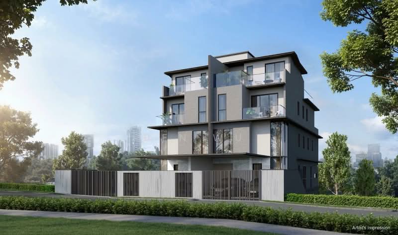 Modern Brand New 8 units Houses For Sales - Novena / Chancery / Dyson Chancery Hill Road / Dyson Roa, , 6 Bedrooms, 9,448 sqft, Bungalow House For Sale, by Ben Wu, 500199892 - Exterior - PropertyGuru.com.sg
