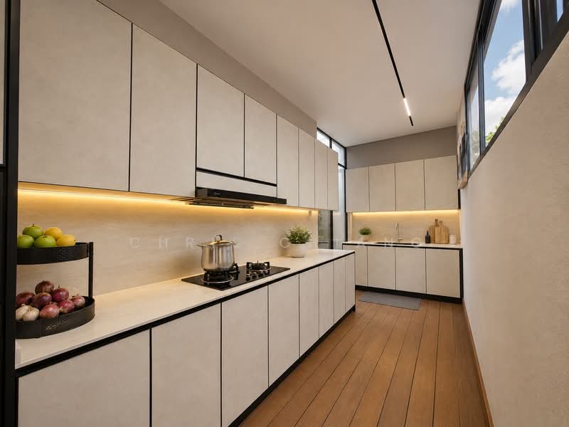 Serangoon Garden Estate, Bodmin/ Bloxhome/ Borthwick/ Brockhampton/ Blandford/ Burghley Drive, Hougang / Punggol / Sengkang, 6 Bedrooms, 5,800 sqft, Semi-Detached House For Sale, by Chris Chiang, 500199896 - Kitchen - PropertyGuru.com.sg
