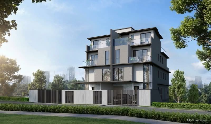 Exclusive collection of brand new freehold bungalow residences available in the prestigious Novena, , 6 Bedrooms, 9,448 sqft, Bungalow House For Sale, by Leonard Lee, 500199907 - Exterior - PropertyGuru.com.sg