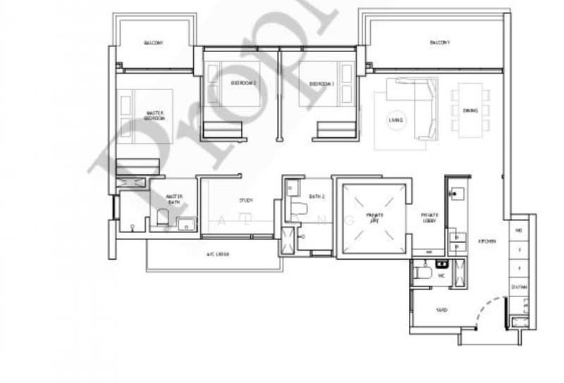 The Landmark, 173 Chin Swee Road, 4 Bedrooms, 1,141 sqft, Condominium For Sale, by Kal Ong, 500199935 - PropertyGuru.com.sg