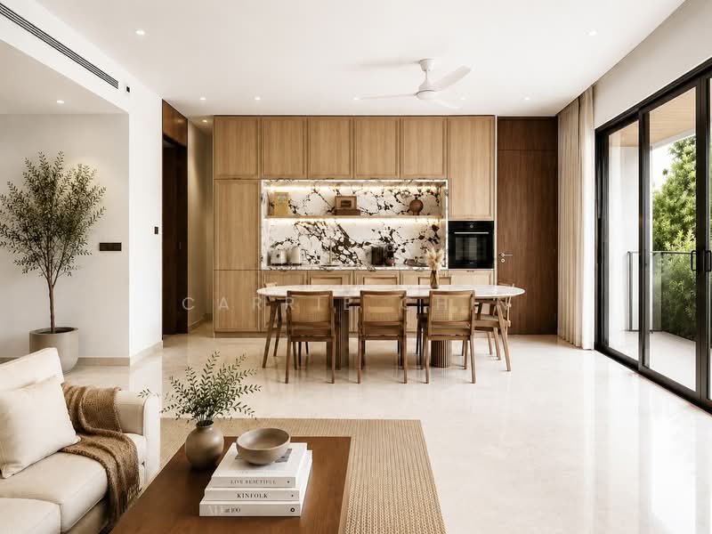 The Giverny Residences, 6 Robin Drive, 4 Bedrooms, 1,841 sqft, Condominium For Sale, by Carrie Chin, 500199943 - Dry kitchen/ Dining - PropertyGuru.com.sg