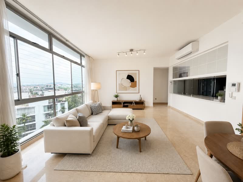 The Shelford, 1 Shelford Road, 4 Bedrooms, 2,293 sqft, Condominium For Rent, by Hu Yan, 500200018 - Living Room - PropertyGuru.com.sg