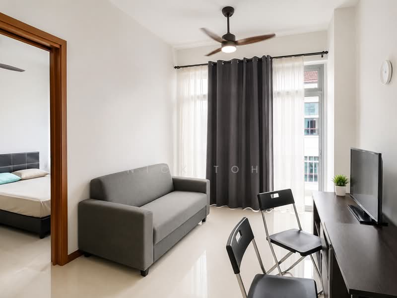 La Fleur, 8 Lorong 26 Geylang, 1 Bedroom, 409 sqft, Condominium For Sale, by Nick Toh, 500200023 - Living Room - PropertyGuru.com.sg