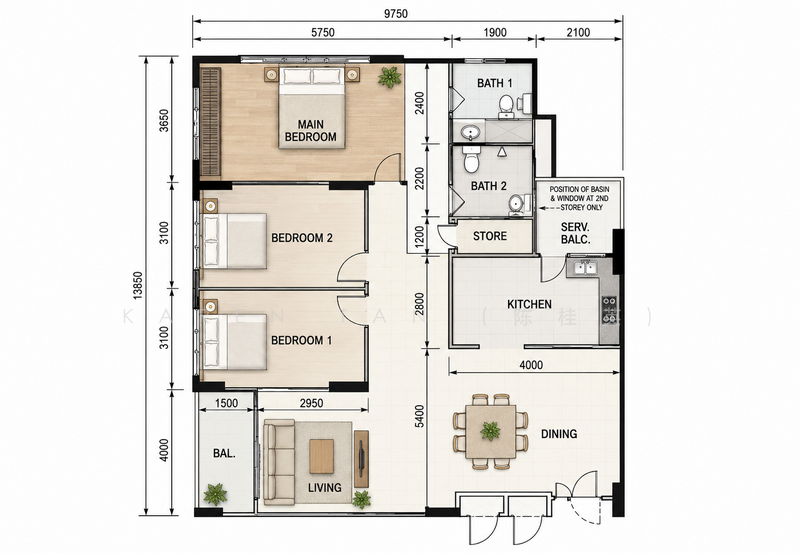 534 Woodlands Drive 14, 534 Woodlands Drive 14, 3 Bedrooms, 1,335 sqft, HDB Flat For Sale, by Karen Tan (陈桂英), 500200026 - PropertyGuru.com.sg