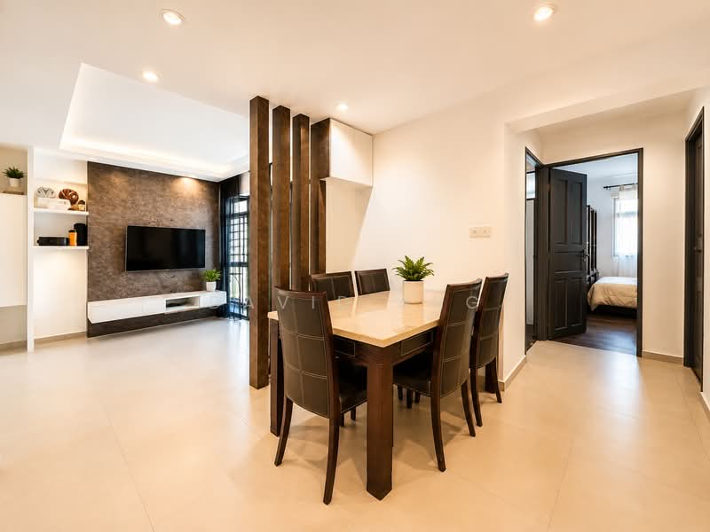 156 Rivervale Crescent, 156 Rivervale Crescent, 3 Bedrooms, 990 sqft, HDB Flat For Sale, by David Ang, 500200033 - Dining Room - PropertyGuru.com.sg
