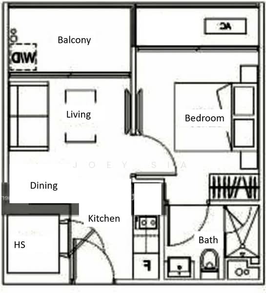 Silverscape, 39 LORONG 32 GEYLANG, 1 Bedroom, 409 sqft, Apartment For Rent, by Joey Sia, 500200057 - PropertyGuru.com.sg