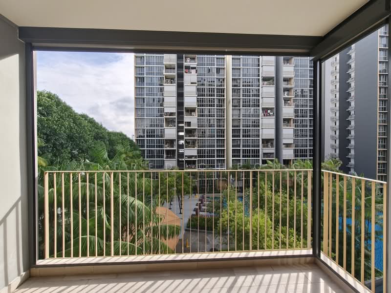 Sol Acres, 22 Choa Chu Kang Grove, 2 Bedrooms, 1,001 sqft, Executive Condominium For Rent, by Alfred Cheong, 500200058 - Balcony - PropertyGuru.com.sg