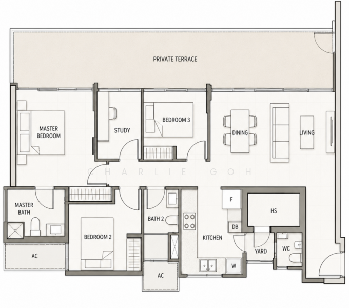 Bartley Residences, 7 Lorong How Sun, 4 Bedrooms, 1,346 sqft, Condominium For Rent, by Charlie Goh, 500200111 - PropertyGuru.com.sg
