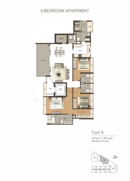Residences @ Emerald Hill, 119 Emerald Hill Road, Orchard / River Valley, 3 Bedrooms, 1,657 sqft, Condominium For Sale, by Colin Ng, 500200117 - PropertyGuru.com.sg