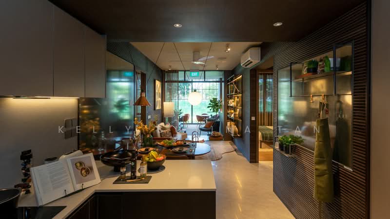 The Continuum, 1-8 Thiam Siew Avenue, 2 Bedrooms, 667 sqft, Condominium For Sale, by Kelly Sutina Tan, 500200119 - Kitchen - PropertyGuru.com.sg
