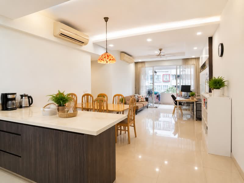 Mi Casa, 315 Choa Chu Kang Avenue 3, 3 Bedrooms, 1,281 sqft, Condominium For Sale, by Ainsley Chong, 500200152 - Living Room - PropertyGuru.com.sg