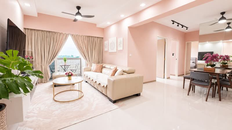228B Punggol Field, 228B Punggol Field, 3 Bedrooms, 1,033 sqft, HDB Flat For Sale, by Jae Chin, 500200156 - Living Room - PropertyGuru.com.sg