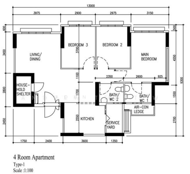 233C Sumang Lane, 233C Sumang Lane, 3 Bedrooms, 1,001 sqft, HDB Flat For Sale, by Adan Tjew, 500200169 - PropertyGuru.com.sg