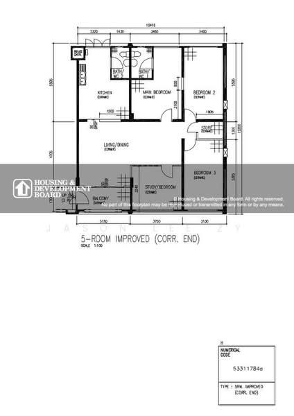 541 Serangoon North Avenue 4, 541 Serangoon North Avenue 4, 3 Bedrooms, 1,313 sqft, HDB Flat For Sale, by Jason Lee ZY, 500200212 - PropertyGuru.com.sg