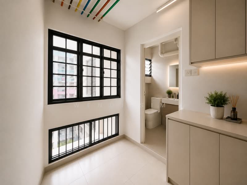 505 Choa Chu Kang Street 51, 505 Choa Chu Kang Street 51, 3 Bedrooms, 1,162 sqft, HDB Flat For Sale, by Wendi Sim, 500200220 - Service Balcony - PropertyGuru.com.sg