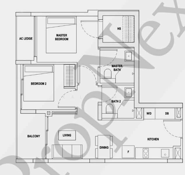 Orchard Sophia, 128 Sophia Road, 2 Bedrooms, 592 sqft, Condominium For Rent, by Kal Ong, 500200227 - PropertyGuru.com.sg
