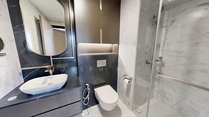 One Bernam, 1 Bernam Street, 1 Bedroom, 452 sqft, Condominium For Rent, by Joseph Khoo, 500200262 - Bathroom - PropertyGuru.com.sg