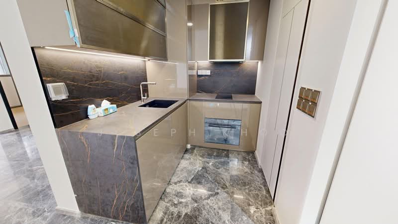 One Bernam, 1 Bernam Street, 2 Bedrooms, 732 sqft, Condominium For Rent, by Joseph Khoo, 500200269 - Kitchen - PropertyGuru.com.sg