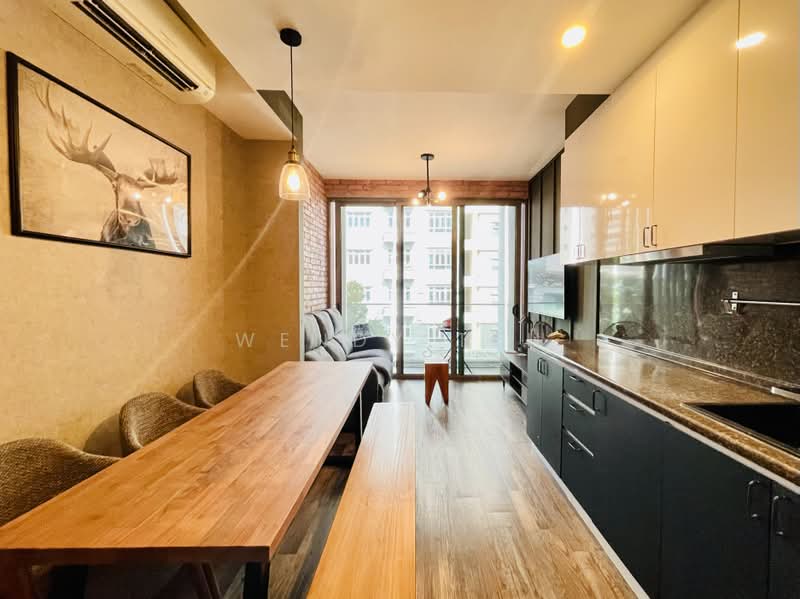 Treasures @ G6, 35 Lorong 6 Geylang, 1 Bedroom, 451 sqft, Apartment For Rent, by Wendy Teh, 500200278 - Living Room - PropertyGuru.com.sg