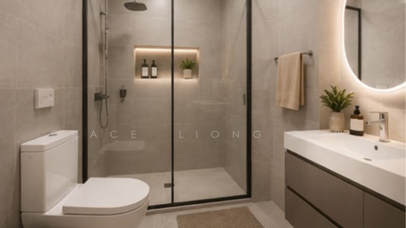 ❤️ Corner Terrace within 1 KM to Maris Stella Pr. School ❤️, Jalan Lokam, Jalan Mahir, Tai Keng Avenue, Tai Keng Gardens, Tai Keng Lane, Tai Keng Place, Tai Keng Terrace, Upper Paya Lebar Road, Upper Serangoon Road, Wan Tho Avenue, 5 Bedrooms, 3,500 sqft, Corner Terrace For Sale, by Grace LIONG 梁礜從, 500200285 - Bathroom - PropertyGuru.com.sg