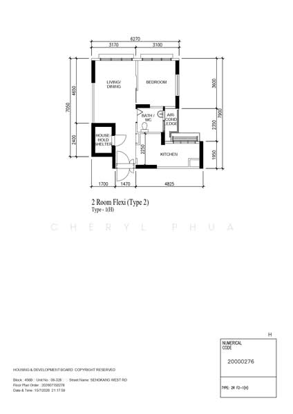 456B Sengkang West Road, 456B Sengkang West Road, 1 Bedroom, 517 sqft, HDB Flat For Sale, by Cheryl Phua, 500200298 - PropertyGuru.com.sg