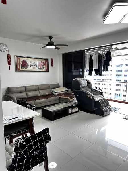 SkyPark Residences, 1 Sembawang Crescent, 3 Bedrooms, 1,152 sqft, Executive Condominium For Sale, by Isaac Lin, 500200299 - Living Room - PropertyGuru.com.sg