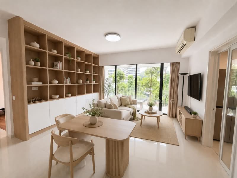 The Interlace, 184 Depot Road, 2 Bedrooms, 1,066 sqft, Condominium For Rent, by Isabel Zhang, 500200310 - Living Room - PropertyGuru.com.sg