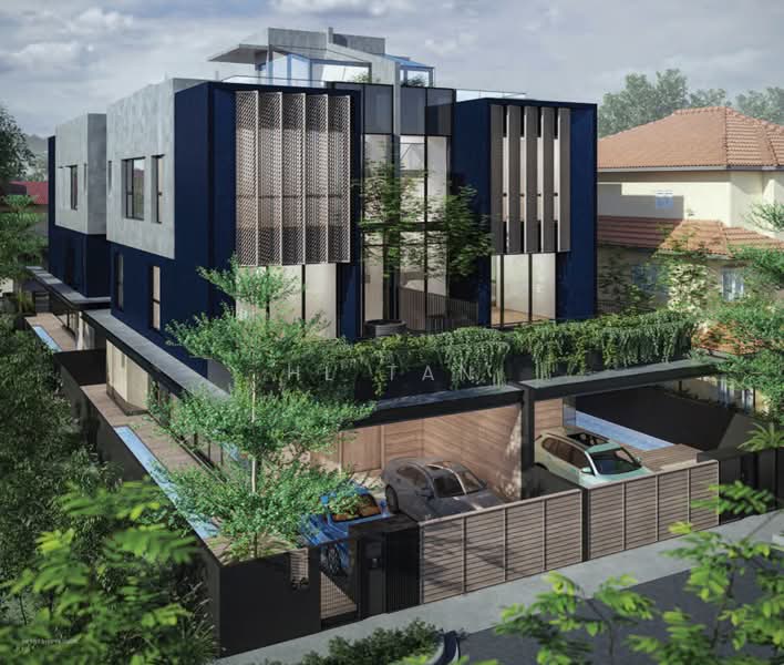 I N D I G O 1st Class Brand New Semi-D, East Coast / Marine Parade, 6 Bedrooms, 6,178 sqft, Semi-Detached House For Sale, by HL Tan, 500200312 - Exterior - PropertyGuru.com.sg