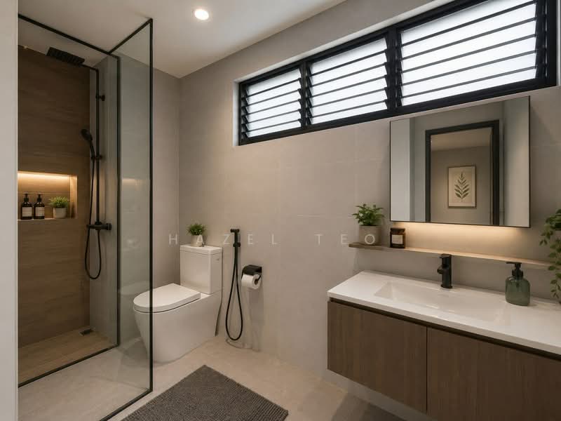 461 Jurong West Street 41, 461 Jurong West Street 41, 3 Bedrooms, 1,302 sqft, HDB Flat For Sale, by Hazel Teo, 500200313 - Bathroom - PropertyGuru.com.sg