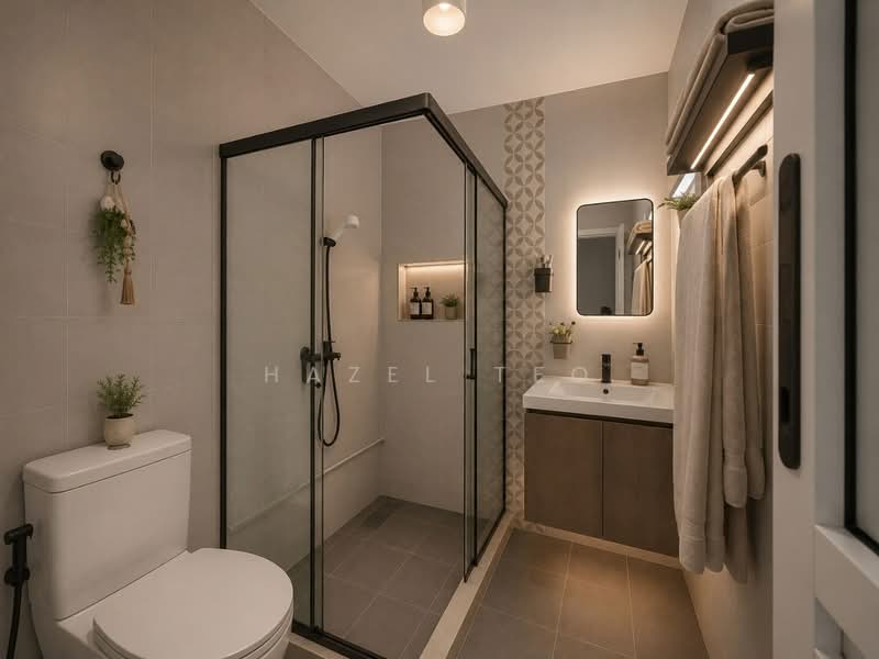 461 Jurong West Street 41, 461 Jurong West Street 41, 3 Bedrooms, 1,302 sqft, HDB Flat For Sale, by Hazel Teo, 500200313 - Bathroom - PropertyGuru.com.sg