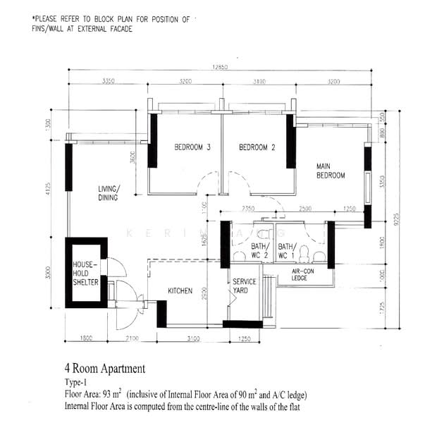 455A Teck Ghee Parkview, 455A Ang Mo Kio Street 44, 3 Bedrooms, 1,001 sqft, HDB Flat For Sale, by Kerin Ang, 500200327 - PropertyGuru.com.sg