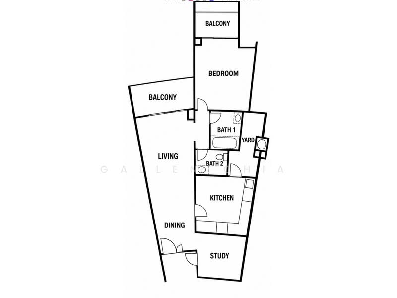 Clementi Park, 010101 Sunset Drive, 2 Bedrooms, 1,076 sqft, Condominium For Sale, by Gallen Chia, 500200341 - PropertyGuru.com.sg