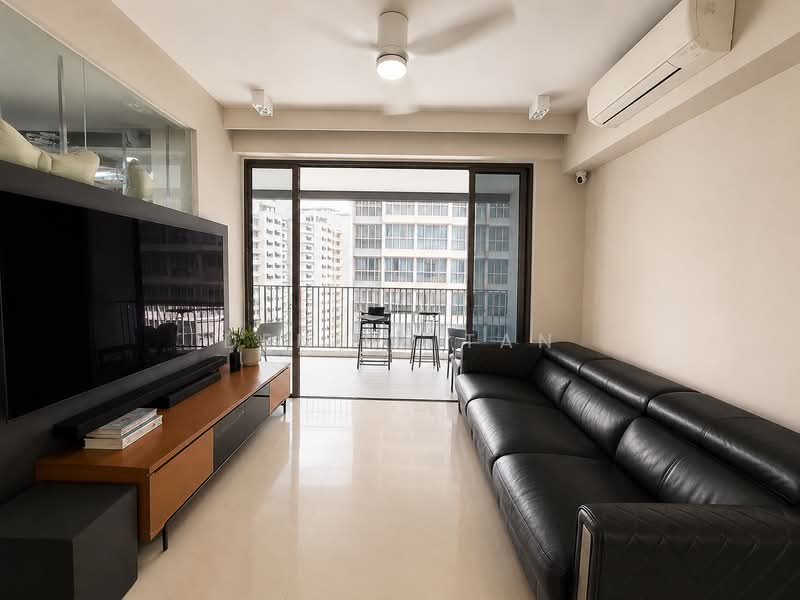 Rivercove Residences EC, 28 Anchorvale Ln, 3 Bedrooms, 1,109 sqft, Condominium For Sale, by Denise Tan, 500200342 - Living Room - PropertyGuru.com.sg