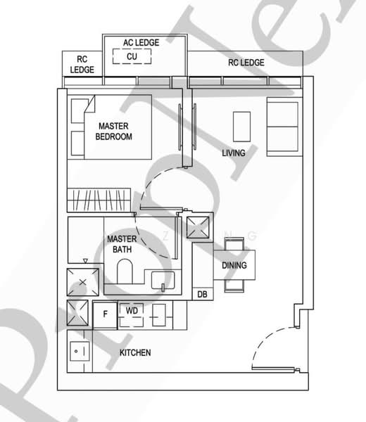 One Bernam, 1 Bernam Street, 1 Bedroom, 463 sqft, Condominium For Rent, by Alize Ng, 500200347 - PropertyGuru.com.sg