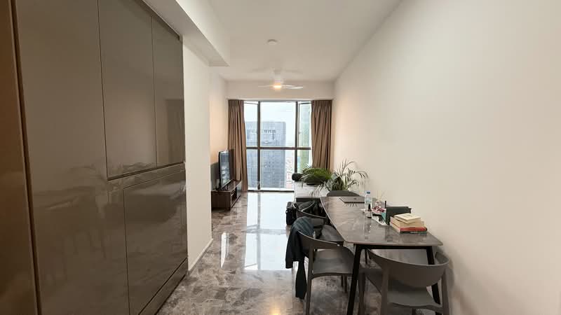 One Bernam, 1 Bernam Street, 1 Bedroom, 463 sqft, Condominium For Rent, by Alize Ng, 500200347 - Living Room - PropertyGuru.com.sg