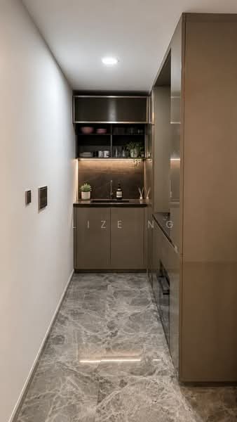 One Bernam, 1 Bernam Street, 1 Bedroom, 463 sqft, Condominium For Rent, by Alize Ng, 500200347 - Kitchen - PropertyGuru.com.sg